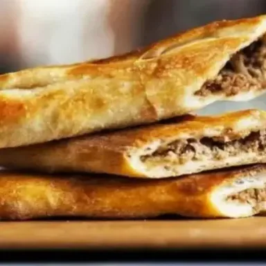 بيدة بلحم مفروم وجبن